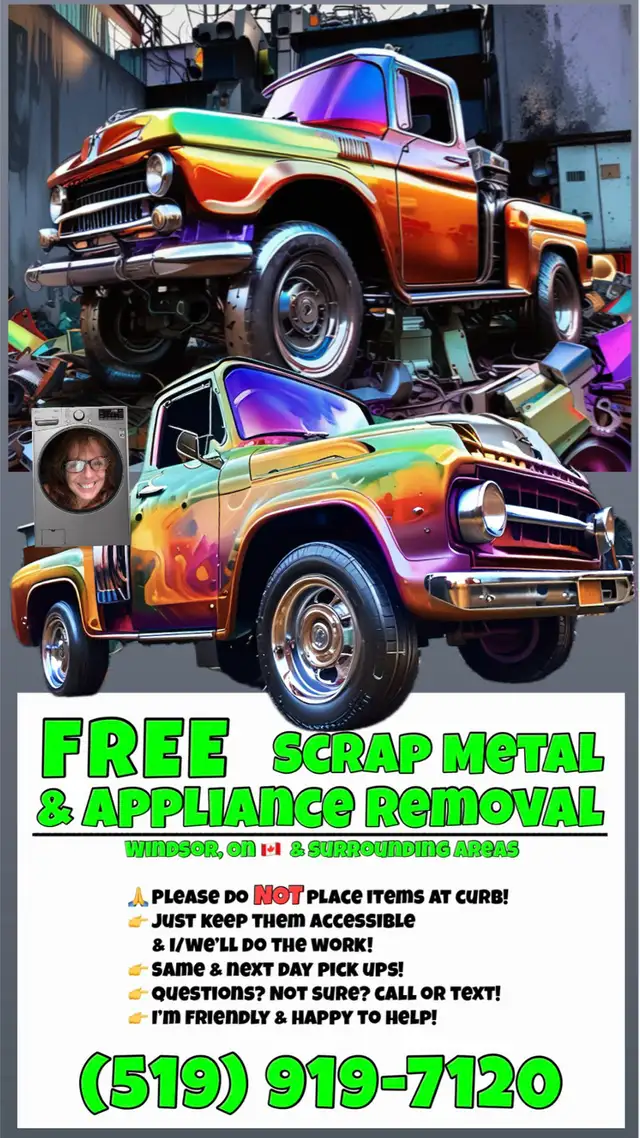 Scrapper.  (519) 919-7120 Free Appliance & Scrap Metal Pick Up - Photo 2