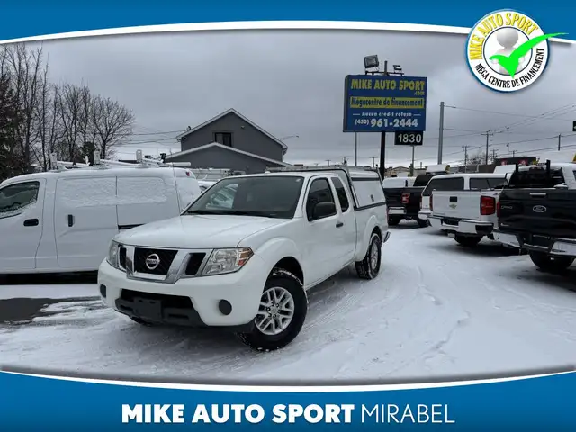 Nissan Frontier 2 roues motrices, empattement court, boîte autom