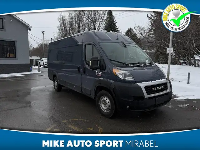 RAM ProMaster Cargo Van 3500 allongé toit élevé 159 po 2021 à ve