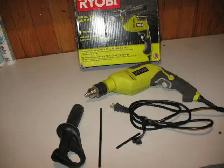 RYOBI Corded Hammer Drill, BRAND NEW