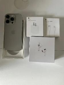 iPhone 16 Pro 128gb Airpods/Fast Charger/Delivery