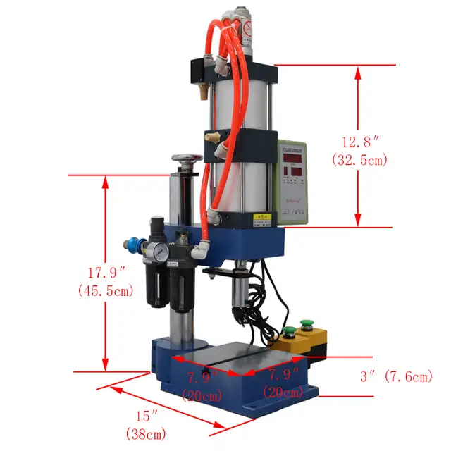 2205lbs Pressure Pneumatic Punch Milling Machine 230552 - Photo 3