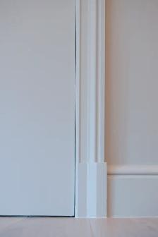 Baseboard, casing, doors, Ikea kitchen