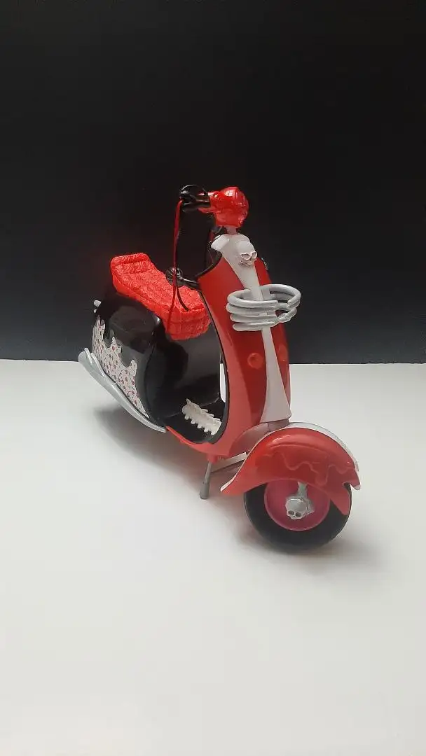 RARE 1/6 SCALE RED SCOOTER!