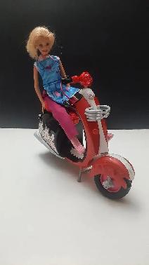 RARE 1/6 SCALE RED SCOOTER! - Photo 3