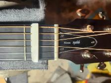 Bone nut and Saddle replacement The Guitar Shoppe Calgary - Photo 7