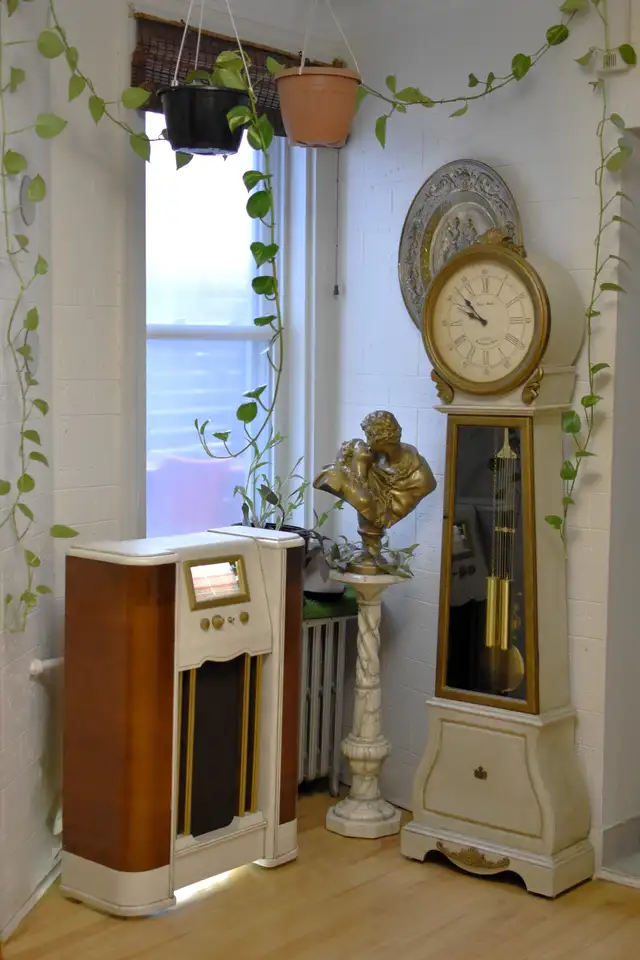 Système Audio Cabinet Radio Antique - Photo 3