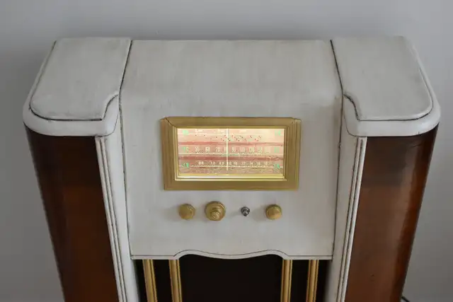 Système Audio Cabinet Radio Antique - Photo 4