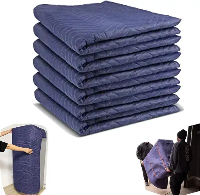 72" x 80" Moving Blankets – Heavy-Duty, Perfect for Protection &