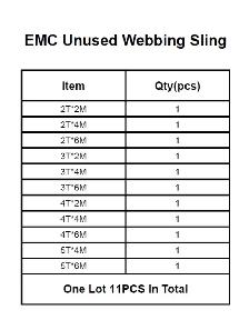 11PCS Webbing Slings – Heavy-Duty, Durable Lifting & Rigging Gea