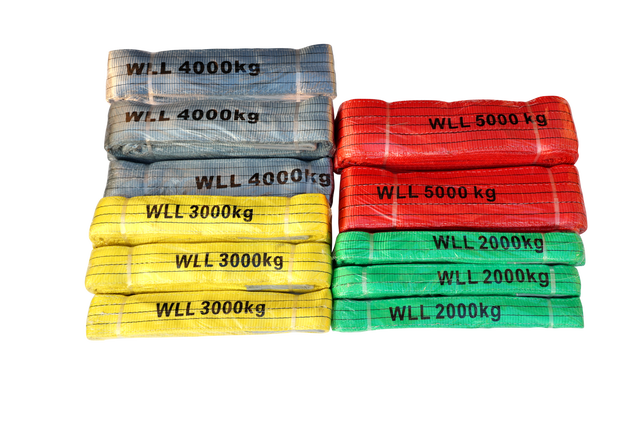 11PCS Webbing Slings – Heavy-Duty, Durable Lifting & Rigging Gea - Photo 3