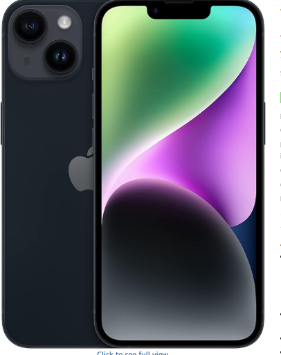 Unlocked Apple iPhone13-256gb - only $449 with 1 year warranty!