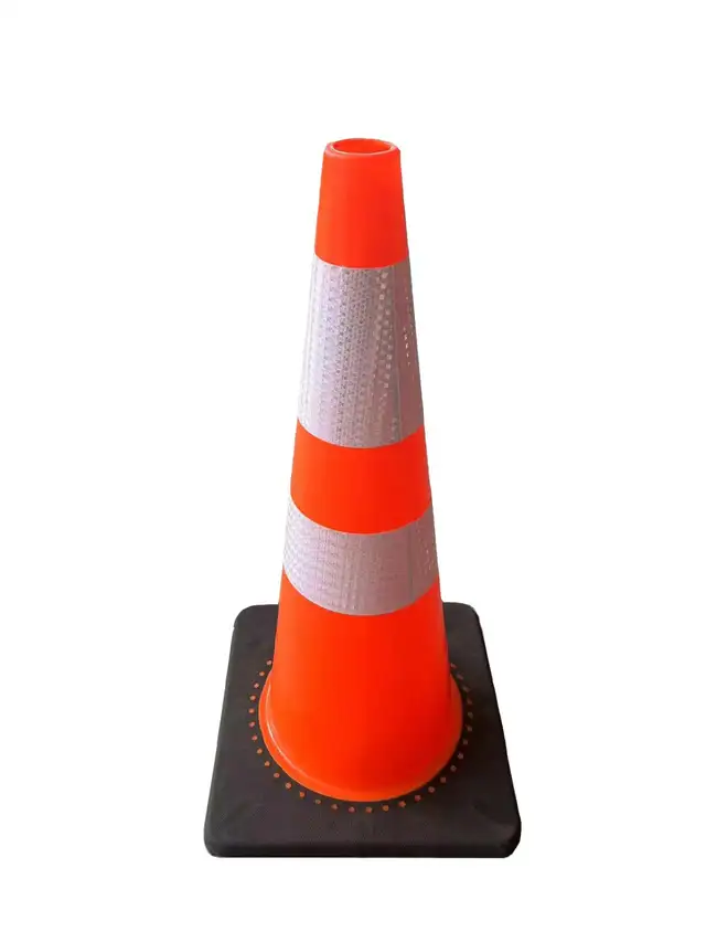 High-Visibility PVC Traffic Cones – Ideal for Roadwork & Event - Photo 3