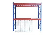 Heavy-Duty Pallet Rack 120" W x 48" D x 120" H – Industrial-Grad