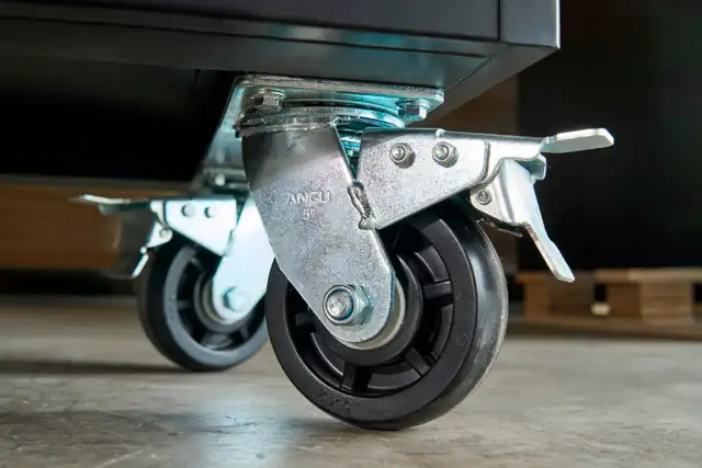 Caster Wheels Kit for 10FT Workbench – Heavy-Duty, Easy Mobility