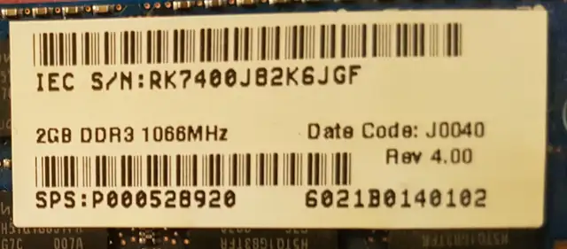 2GB & 4GB RAM PC3-8500 DDR3 for Laptop (USED) - Photo 3