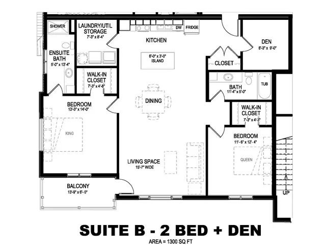 2Beds Den/2Baths Corner Unit w/Balcony! Available Aug 1 - Photo 13