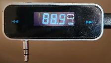 FM Transmitter 3.5mm w/ LCD For MP3 MP4 (USED)