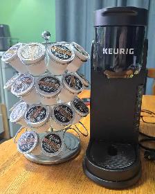 WOW - Keurig coffee maker carousel and coffee pods