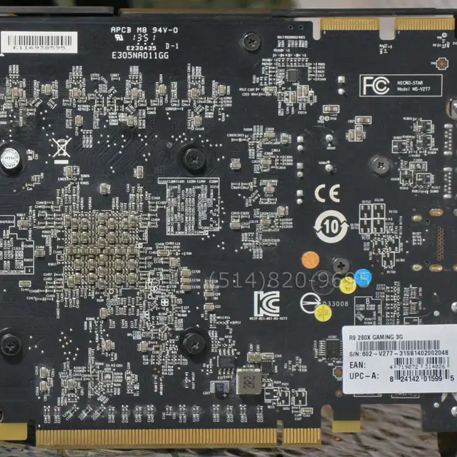 Carte graphique GPU AMD Radeon R9 280X Win10 hdmi 1080 1440 4K - Photo 5