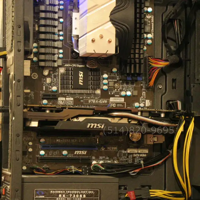 Carte graphique GPU AMD Radeon R9 280X Win10 hdmi 1080 1440 4K - Photo 8