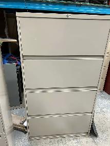 Steelcase 4 Drawer Filing Cabinet!
