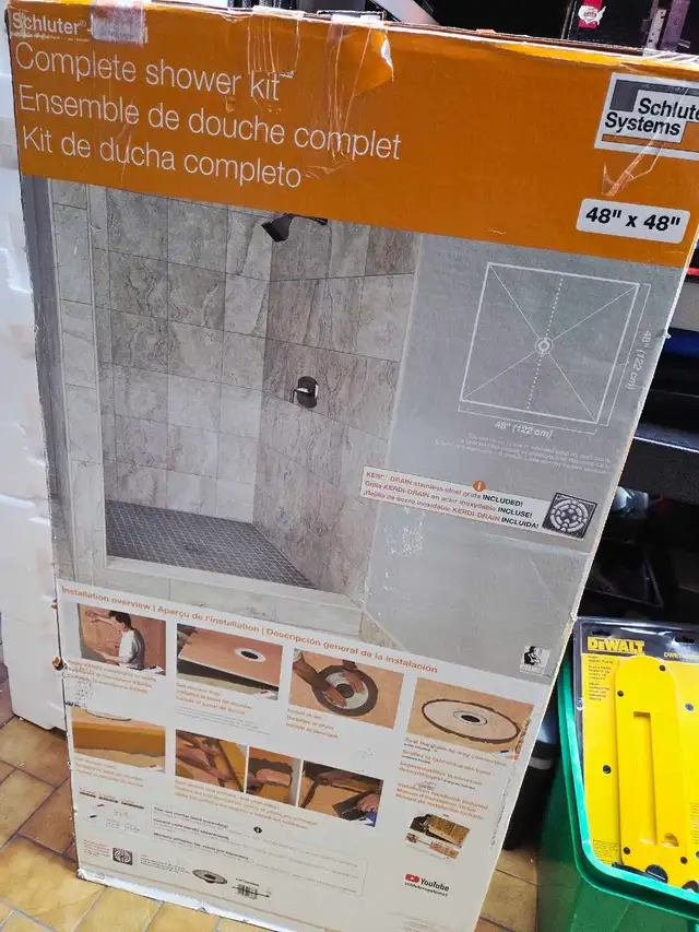 Ensemble de douche complet