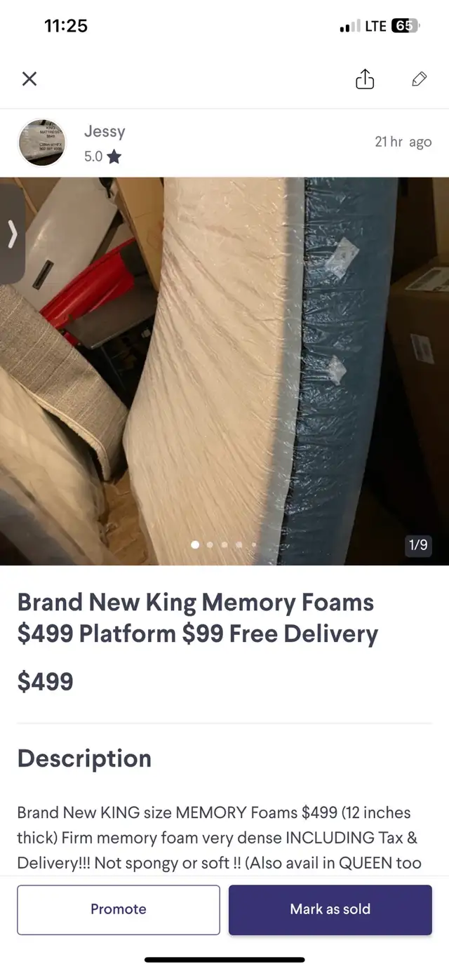 Brand New TWIN Mattresses $199 Free Delivery - Photo 5