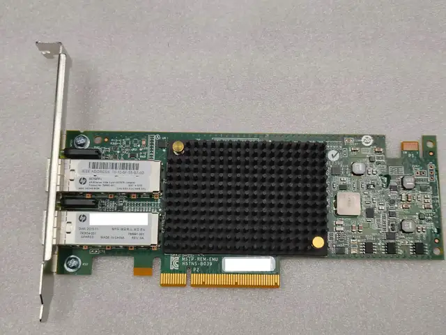 HP 788991-001 557SFP  Dual Port 10GB SFP  Ethernet Adapter