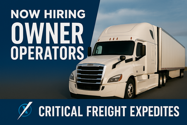 Hiring Owner Operators for US lane