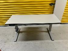 Haworth Sit-Stand Desk – 58" x 23" | Ergonomic Height Adjustable - Photo 1