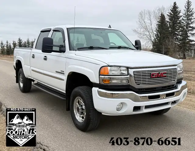 2007 GMC Sierra 2500 GFX SLT HD 4x4 LBZ Diesel VERY CLEAN!