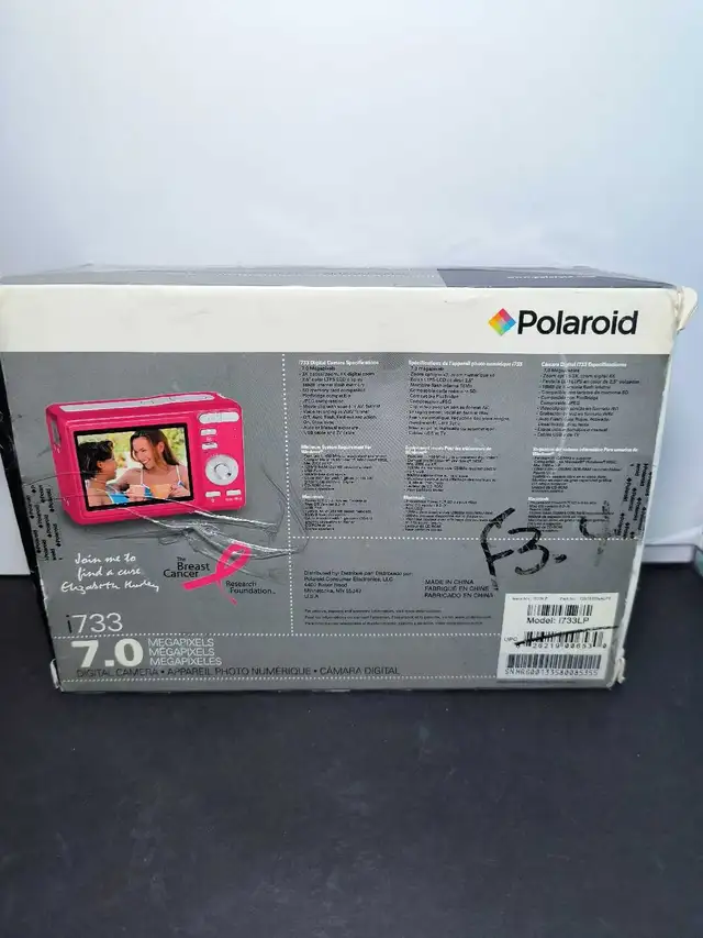 POLAROID i733 CAMERA 7.0MP W/BOX - Photo 2