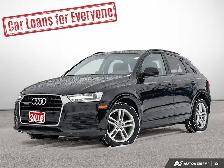2018 Audi Q3 Progressiv | Quattro AWD | Pano Roof