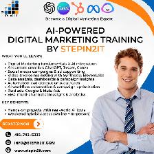 AI- POWERED DIGITAL MARKETING TRAINING BY STEPIN2IT