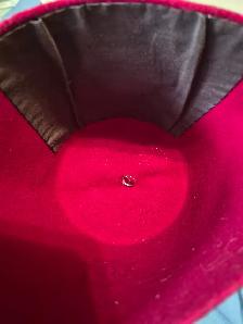 VINTAGE COLLECTABLE FELT SHRINER'S FEZ HAT, LIKE NEW LIMITED USE - Photo 4