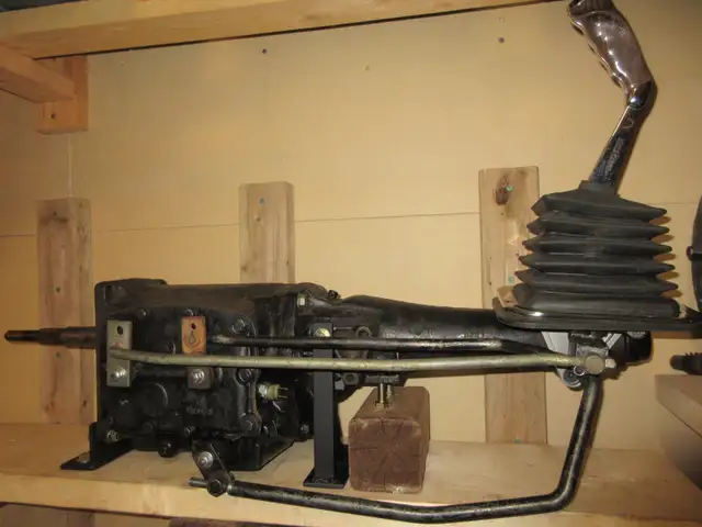 1970 Challenger A833 and Pistol Grip Shifter