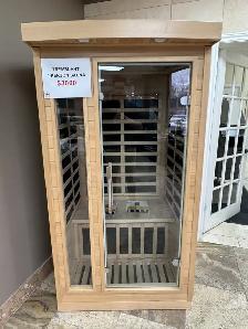 New 1 Person Infrared Sauna