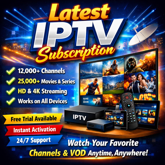 Ultimate IPTV subscription with no buffering