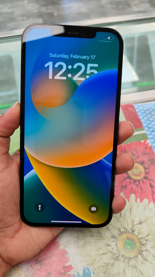 Unlocked iPhone 12 Blue (64GB) for only $349 with 1YR warranty