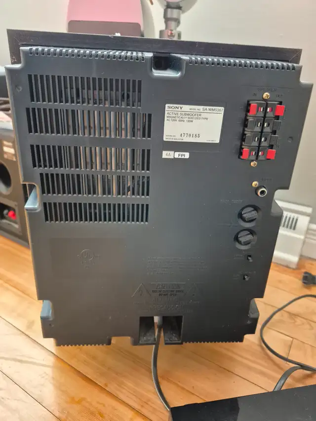 Sony 1x 135W with two 80 Watt max. Speakers - Photo 3