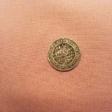 MONNAIE  5 CENTIMES  1862  BELGIQUE