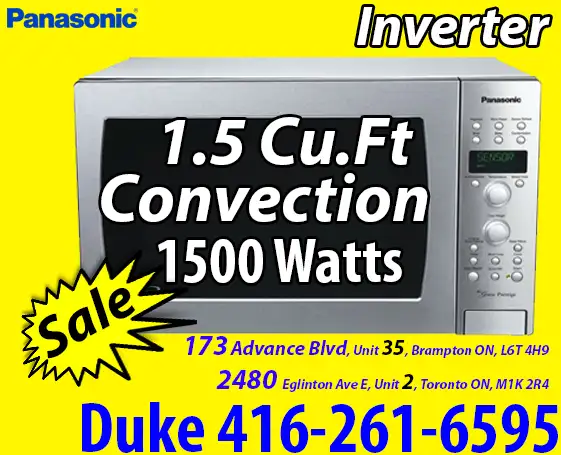 DEALS Microwave Panasonic Convection Oven 1500 Watts - Photo 3