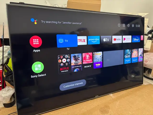 WoW Sony X75K 55' 4K UHD HDR LED Smart Google TV KD55X75K - Photo 3