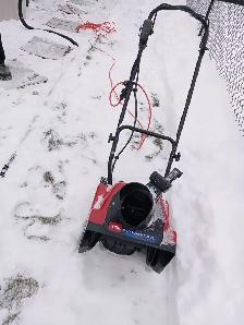 Electric Snow blower