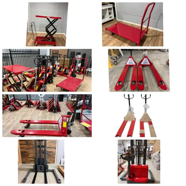 Pump Trucks Regular Standard Low Profiles Manual Lift Table