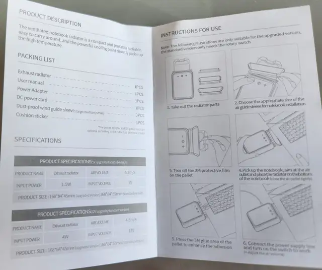 Laptop Rapid Cooling - USB Powered - Photo 3