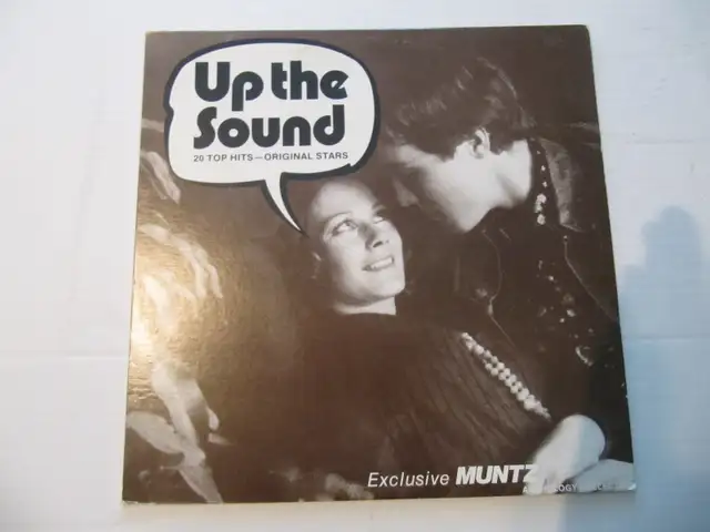 Up the Sound 20 Top Hits Original Stars Exclusive Muntz LP 1974