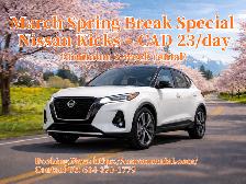CNR Car Rental | March Spring Break Special