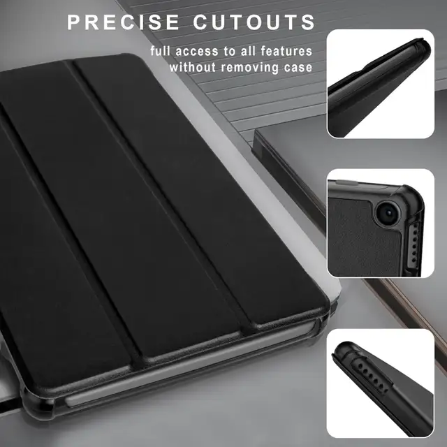 Leather Case Cover for Amazon Fire HD 10 2023, 13th Generation